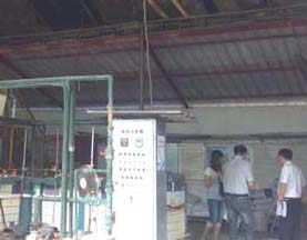 在唐榮電器現(xiàn)場對(duì)水質(zhì)磷超標(biāo)問題的檢測和指導(dǎo)